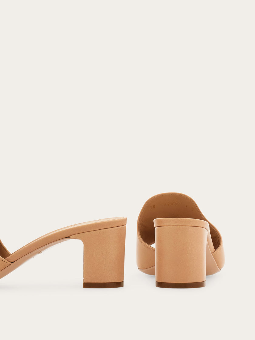 GANCINI HEELED SLIDE