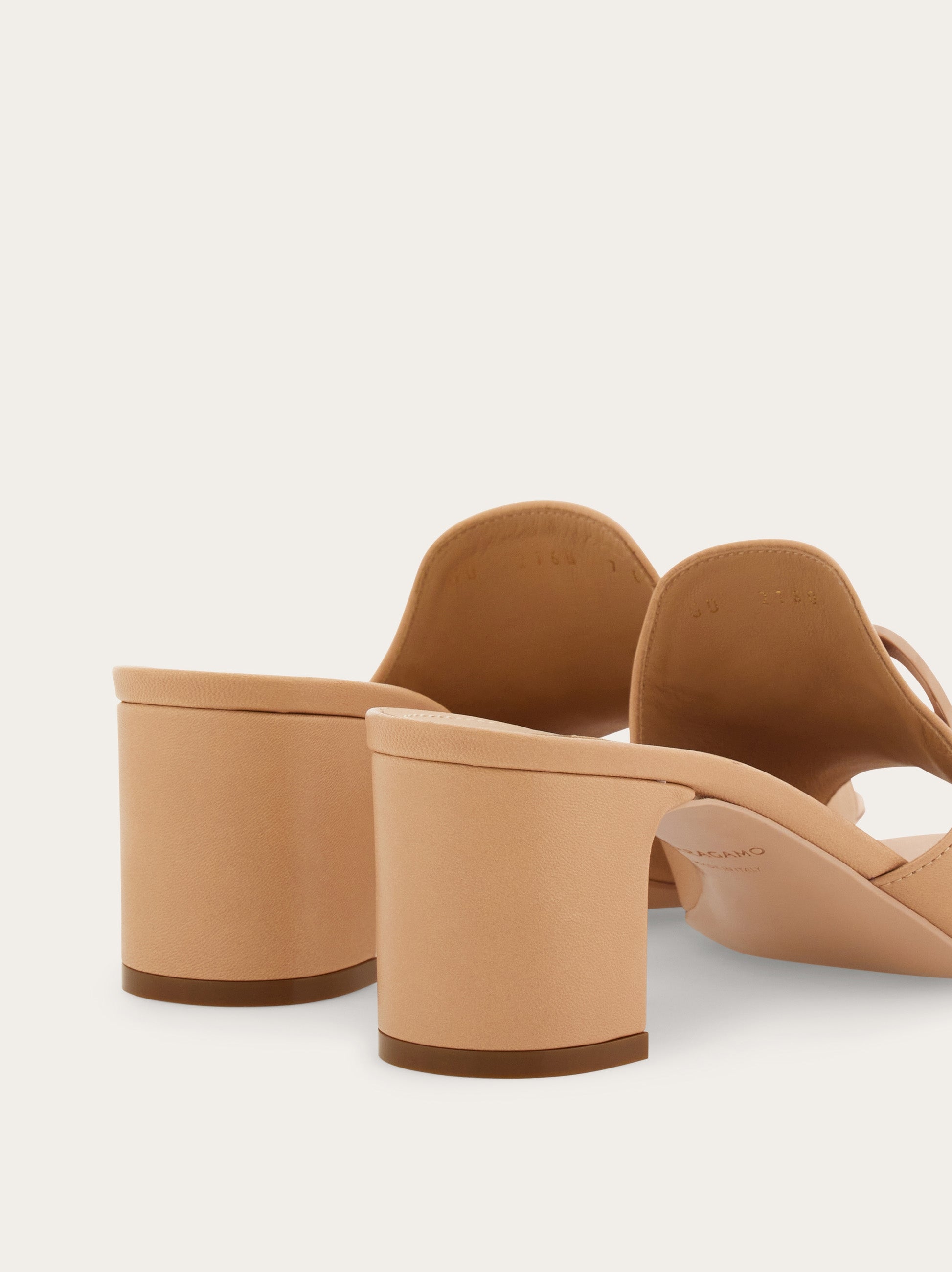 GANCINI HEELED SLIDE