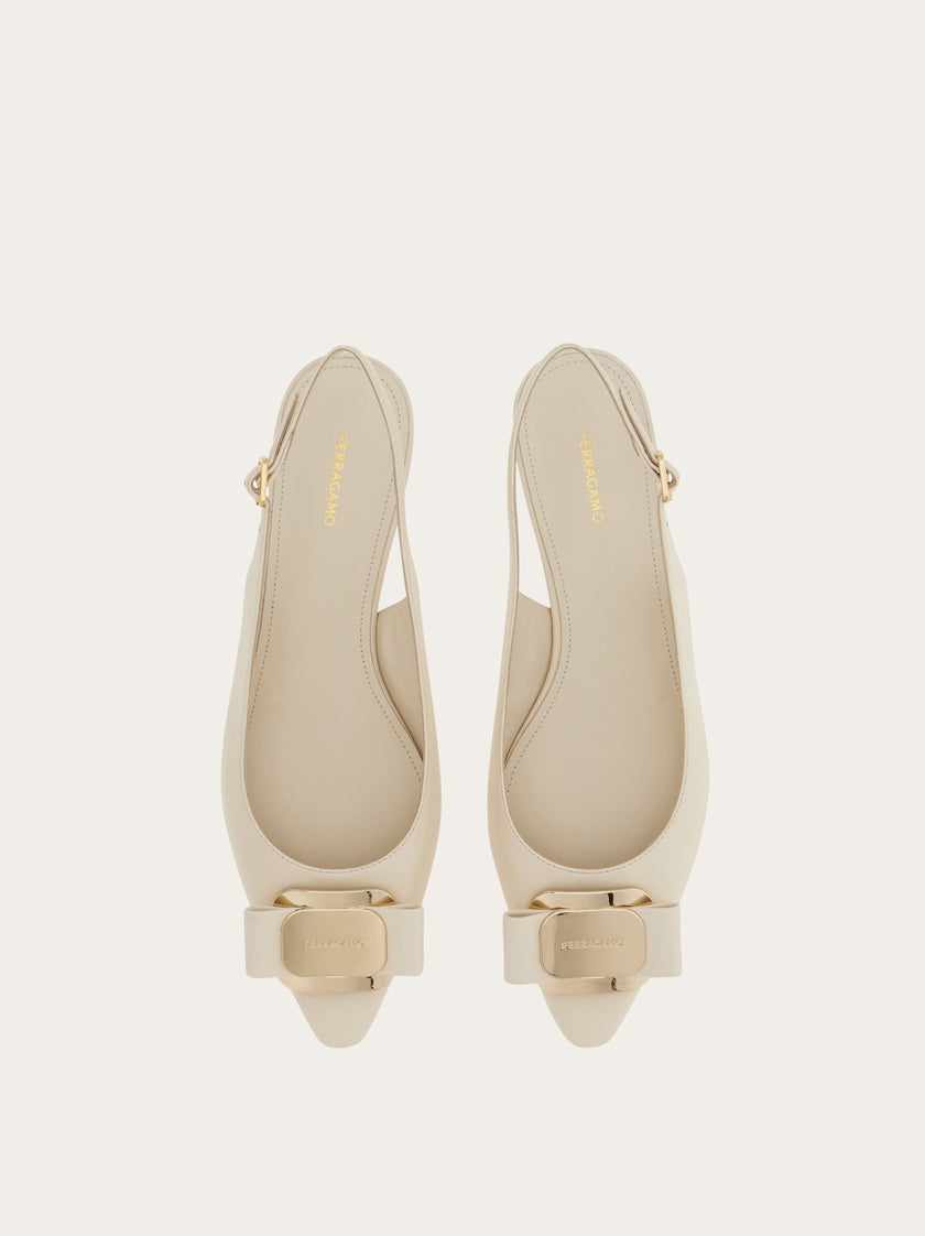 NEW VERA PLATE FLAT SLINGBACK