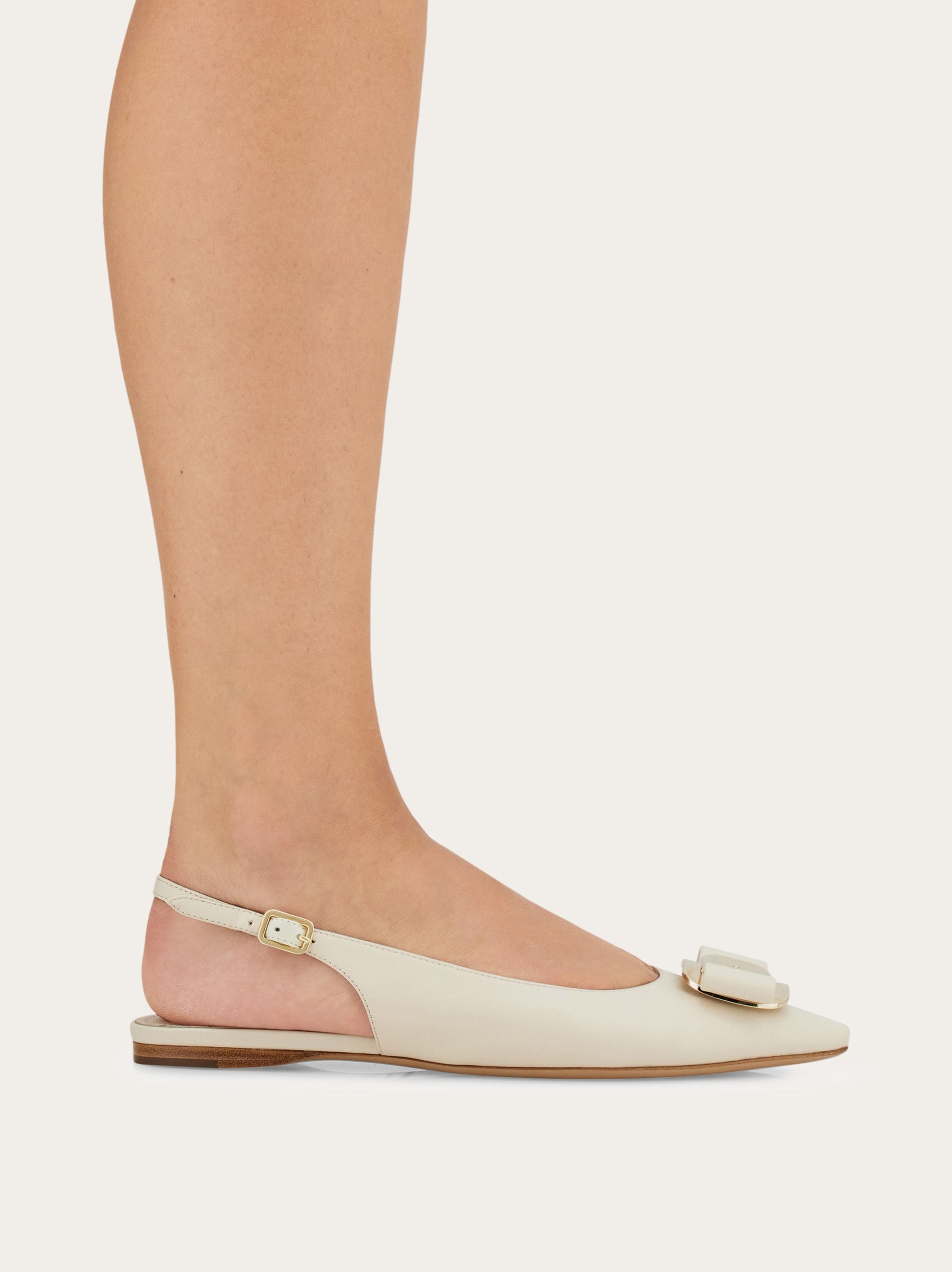 NEW VERA PLATE FLAT SLINGBACK