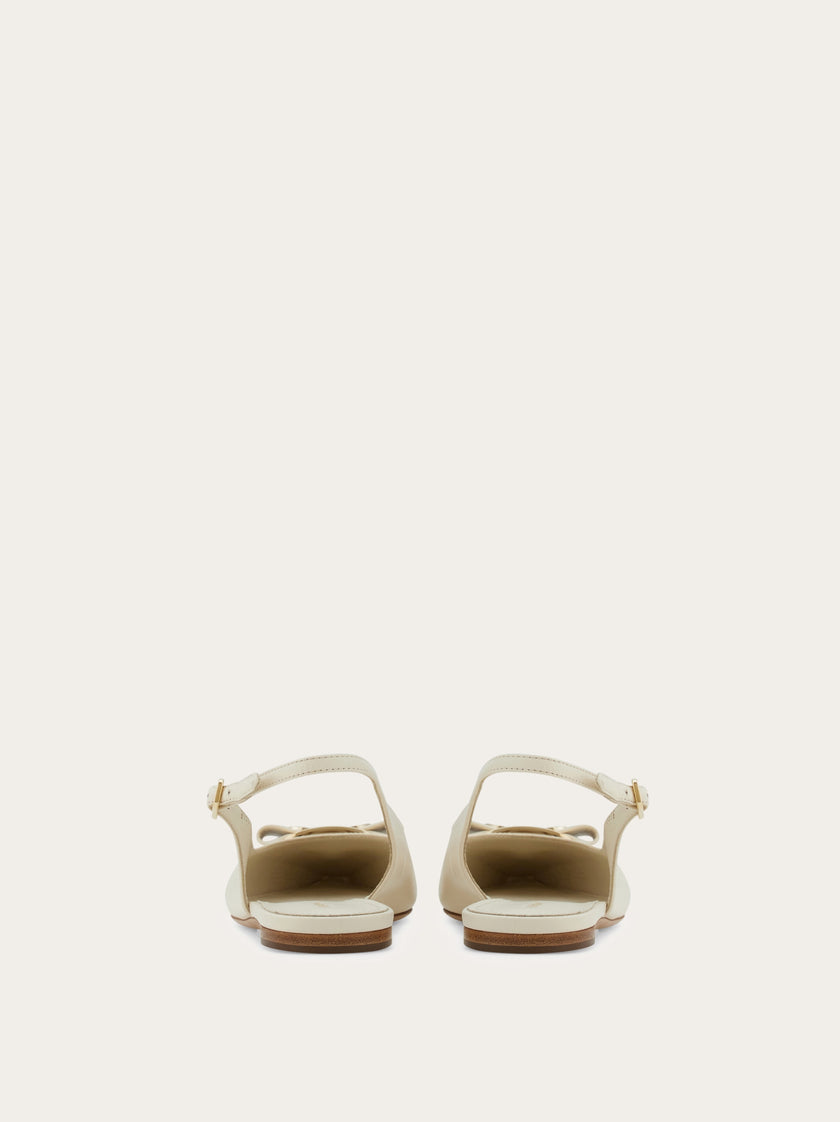 NEW VERA PLATE FLAT SLINGBACK