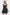DOROTHIE PLEATED COMBO MINI DRESS