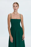 BIANCA SHIRRED BODICE DRESS
