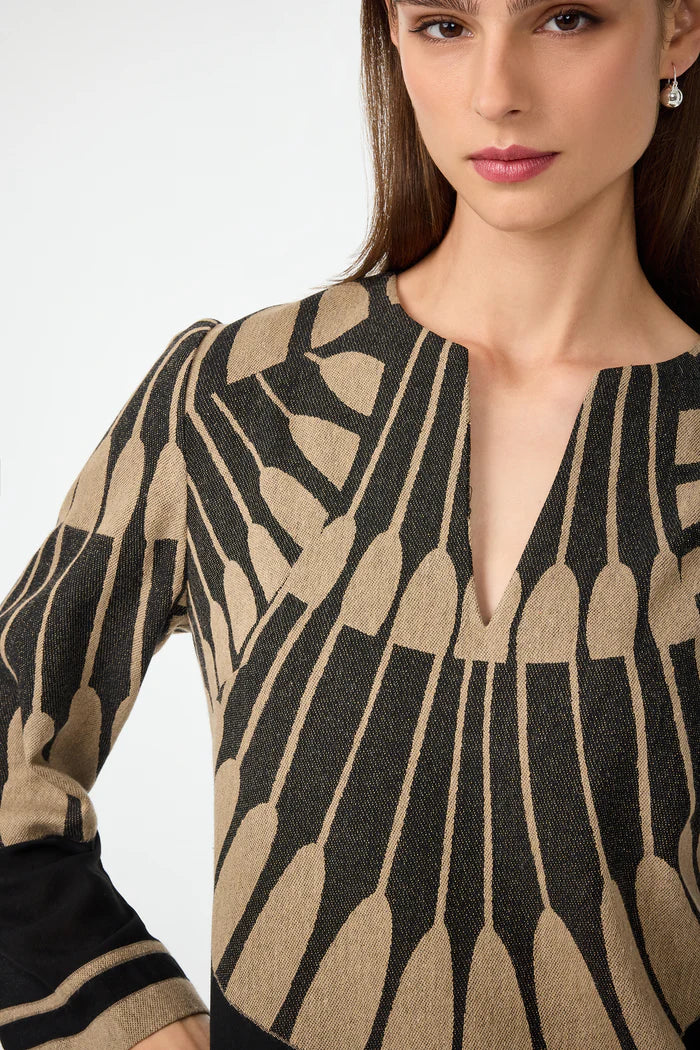 AMY THREE QUARTER SLEEVE TOP