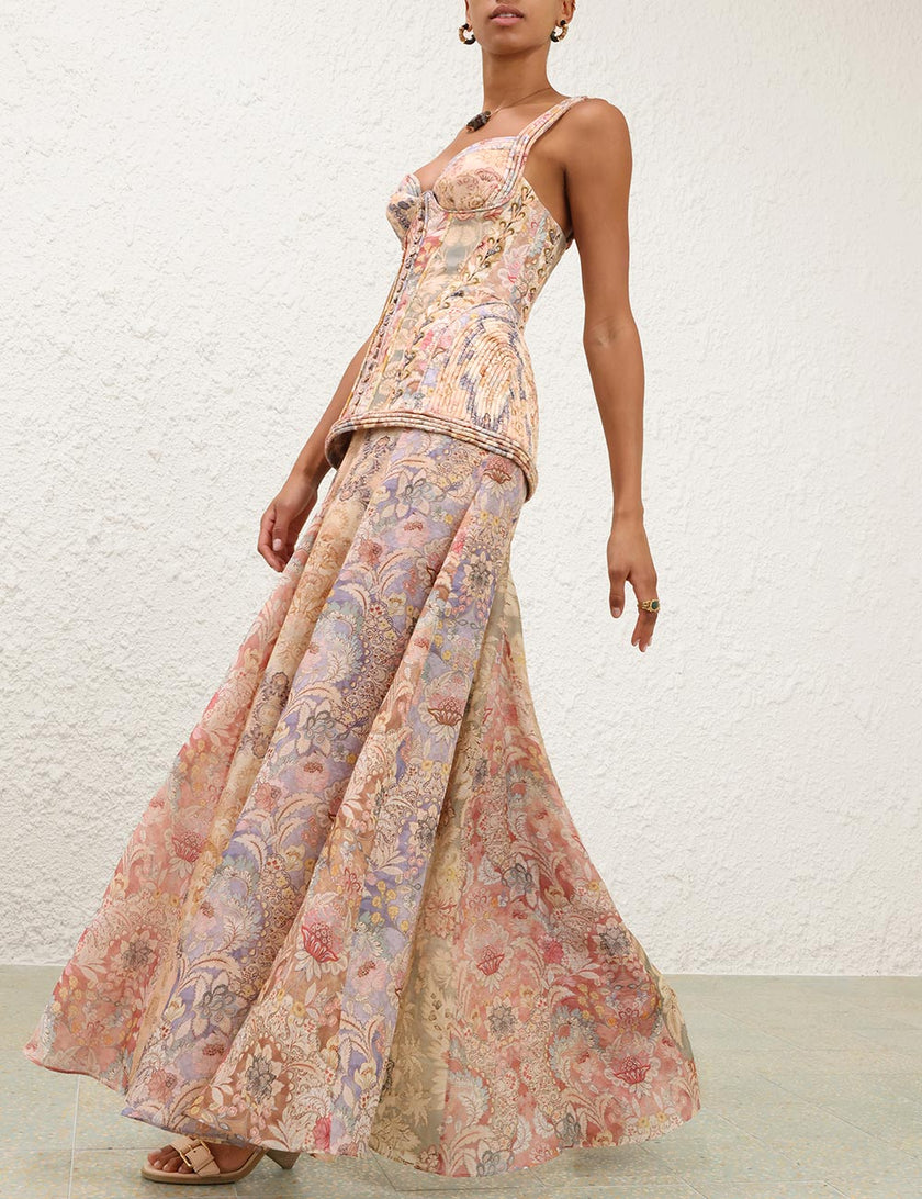 REBELLION CORDED MAXI DRESS