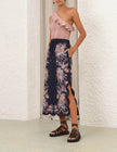 RHIANNON SCALLOP MIDI SKIRT