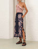 RHIANNON SCALLOP MIDI SKIRT