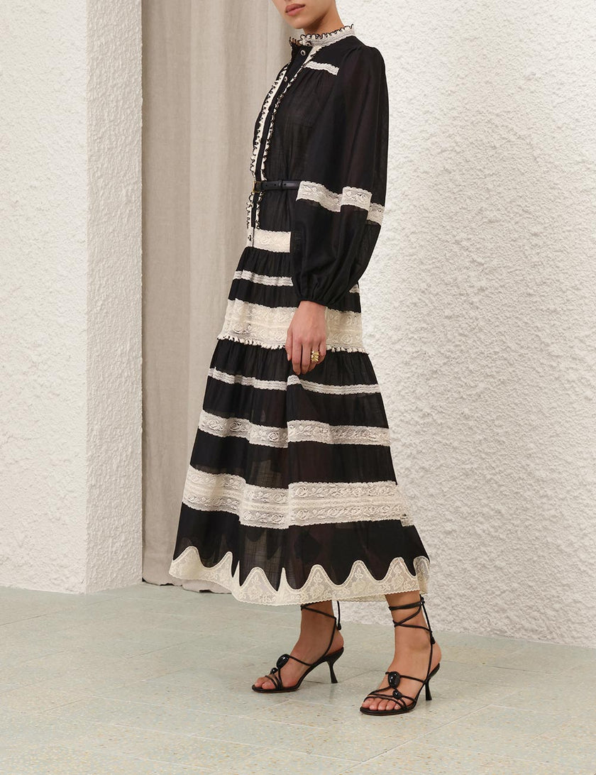 RHIANNON LACE BILLOW DRESS