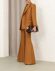HYPNOTIC WOOL SILK SLIM FLARE