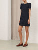 EMBELLISHED DENIM DRESS