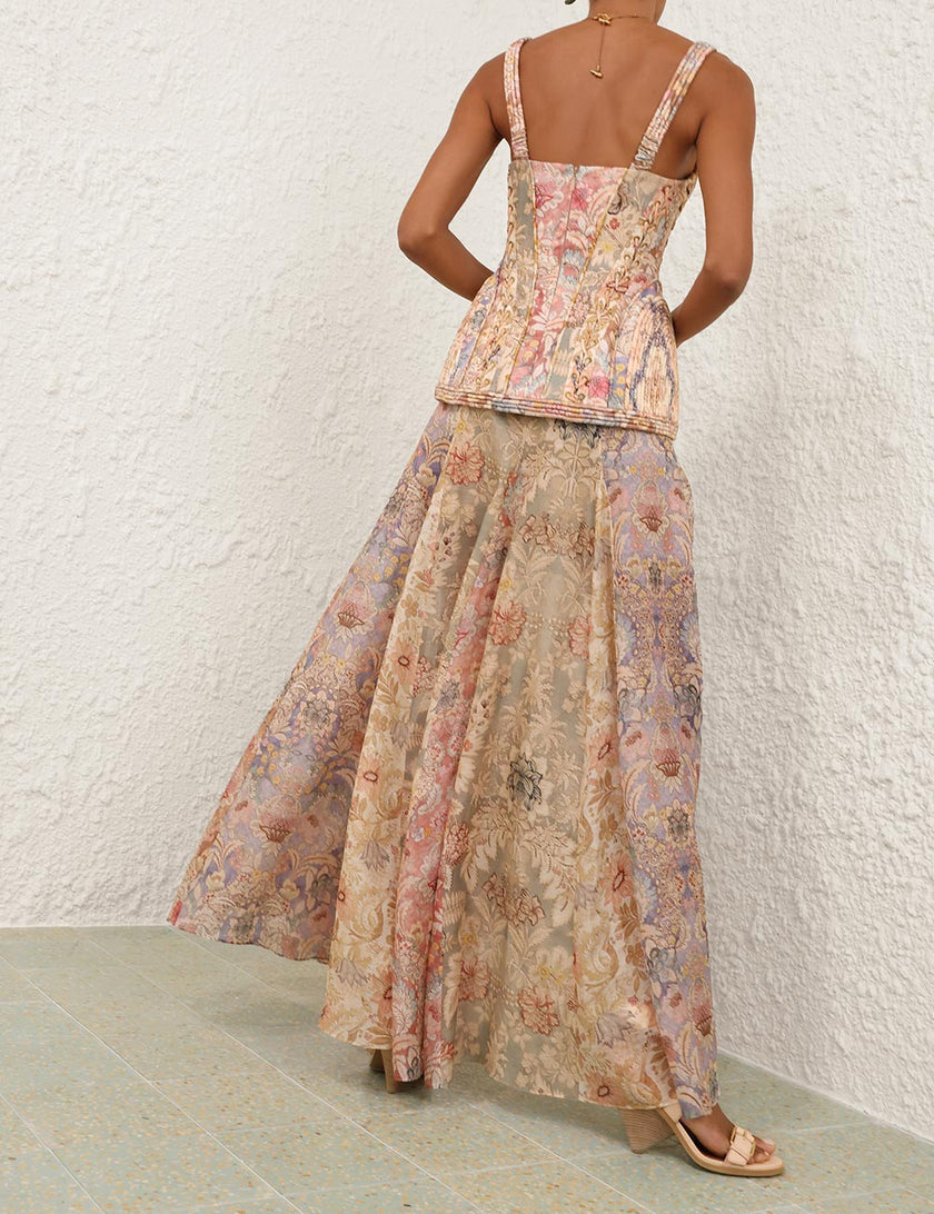 REBELLION CORDED MAXI DRESS