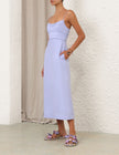 LUNA MIDI DRESS IN SKY