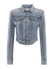 LUMINOSITY DENIM FITTED JACKET