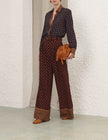 PYJAMA PANT IN MULTI GEO PRINT