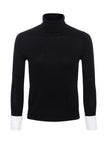 FLORA POPLIN CUFF TURTLENECK