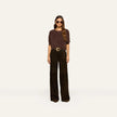 GUINEVERE CROPPED PULLOVER IN JAVA