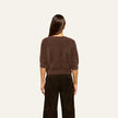 GUINEVERE CROPPED PULLOVER IN JAVA