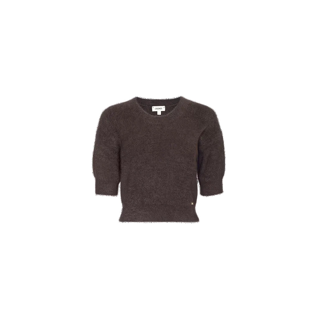 GUINEVERE CROPPED PULLOVER IN JAVA