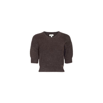 GUINEVERE CROPPED PULLOVER IN JAVA