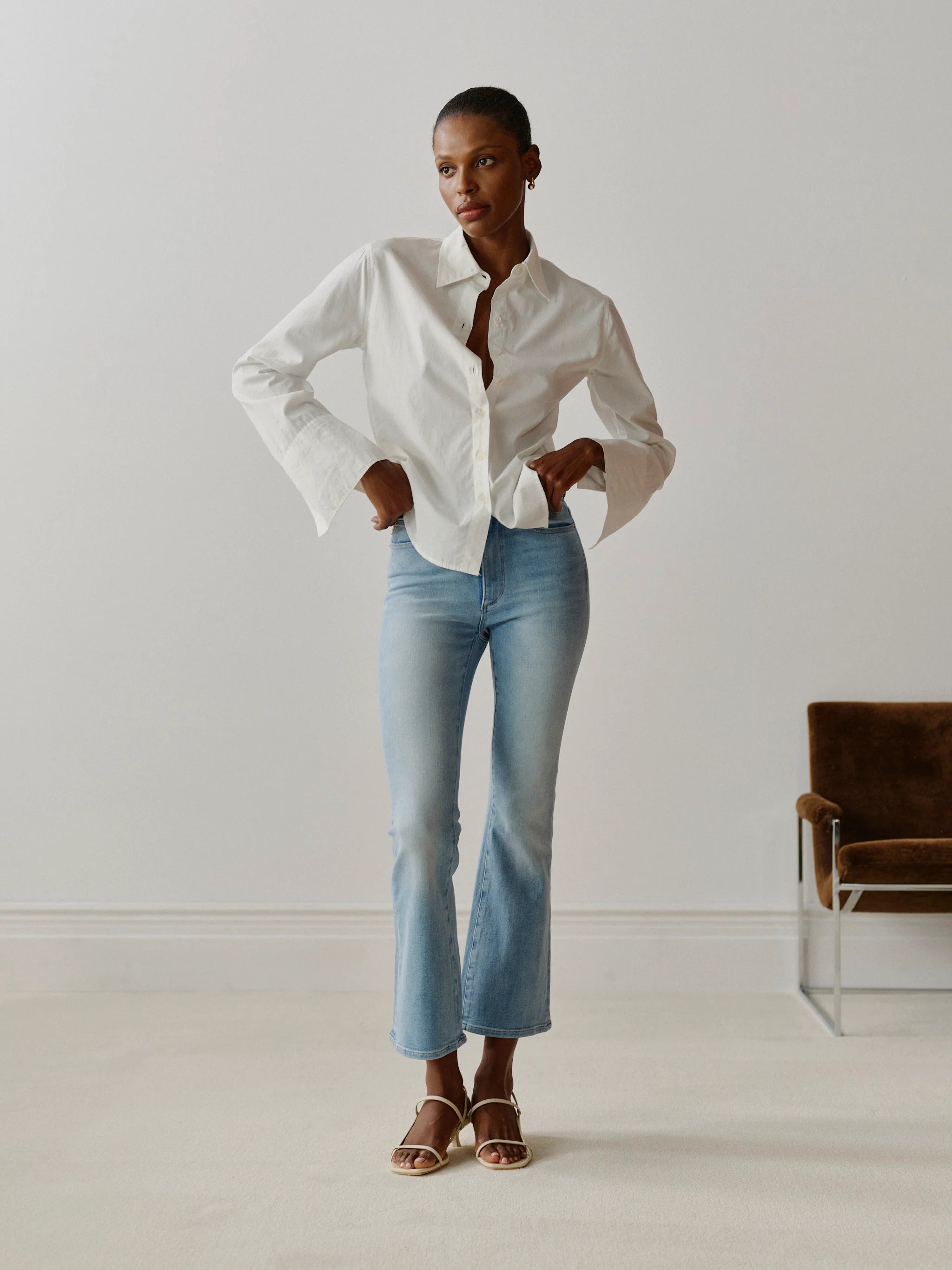 BRIDGET BOOT HIGH RISE INSTASCULPT CROP JEANS IN PRAIRIE