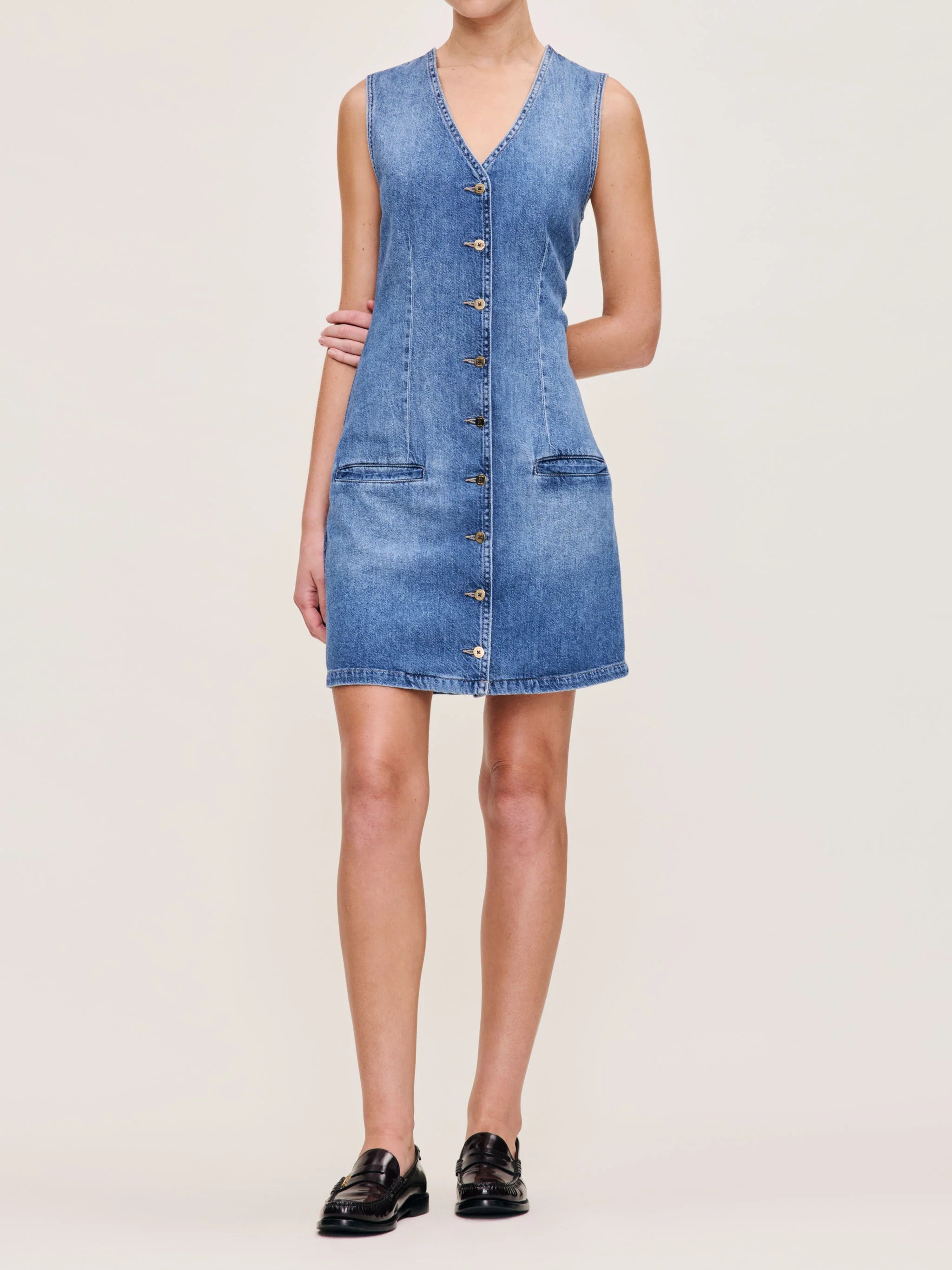 VEST DRESS MINI