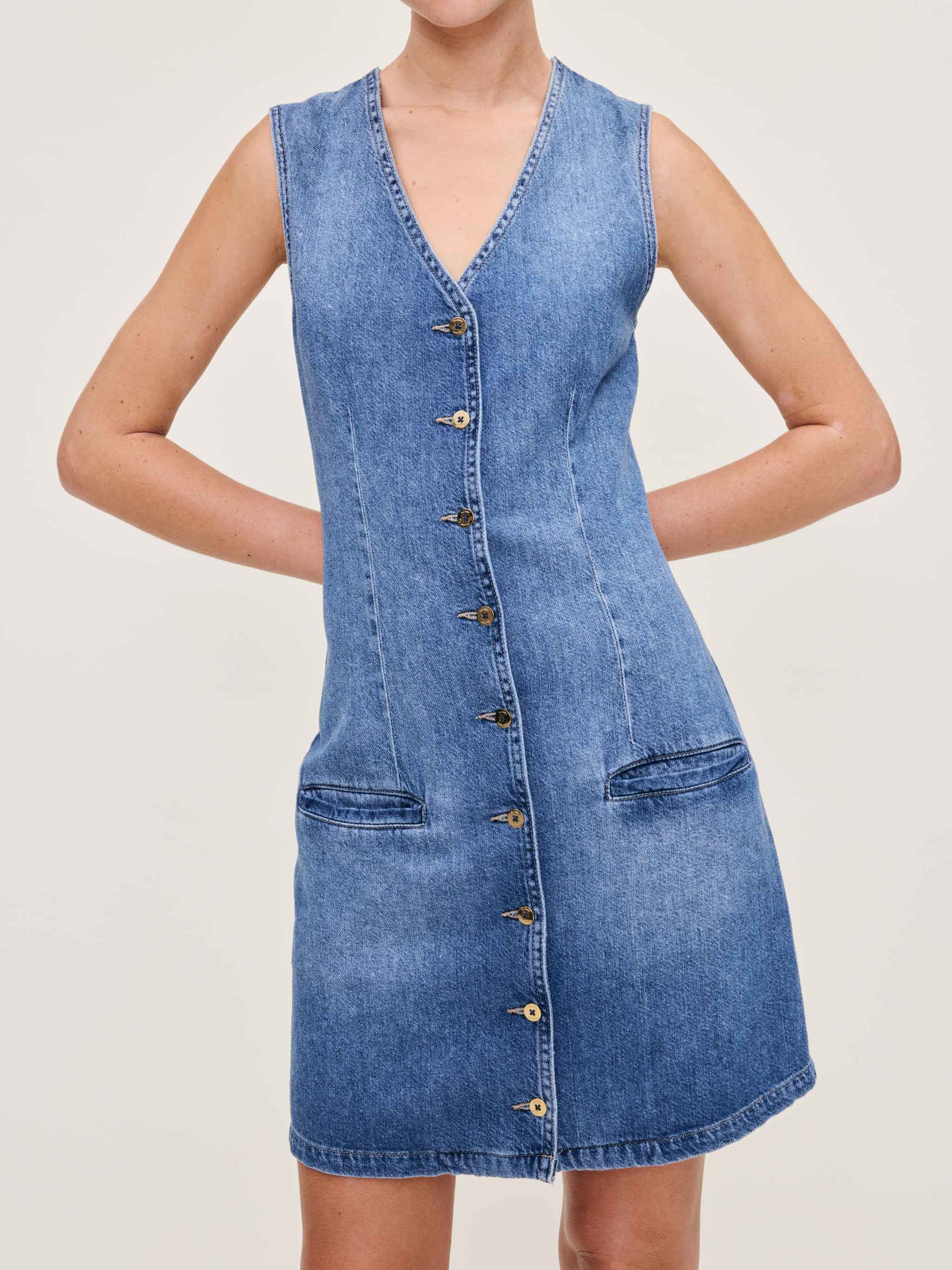 VEST DRESS MINI