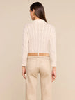 AIRY CABLE KNIT SWEATER