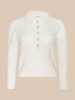 AIRY CABLE KNIT SWEATER
