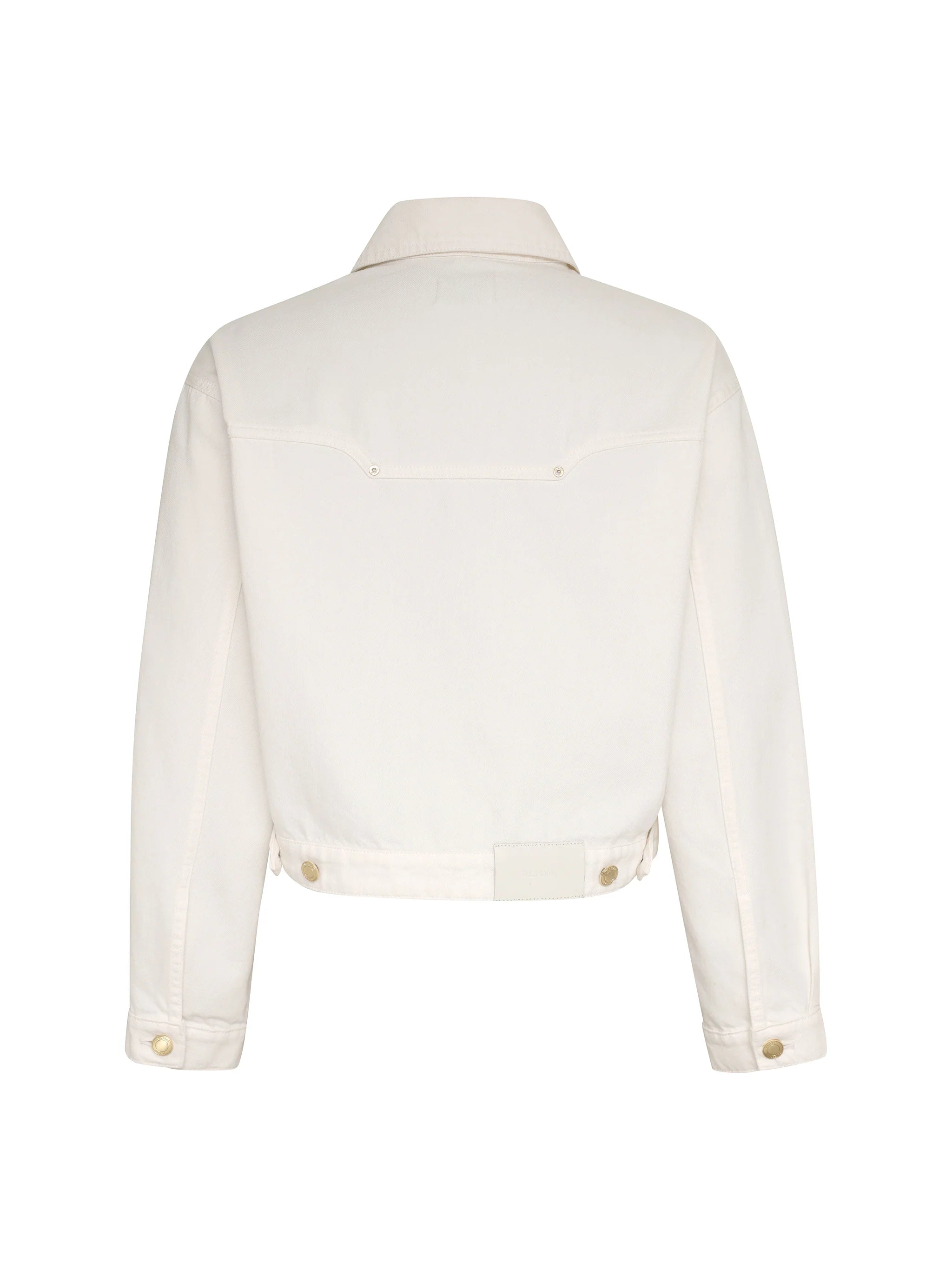 JAMIE DENIM JACKET IN WHITE