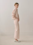 KARMINE REFINED WIDE LEG HIGH RISE 28IN JEANS IN BALLET