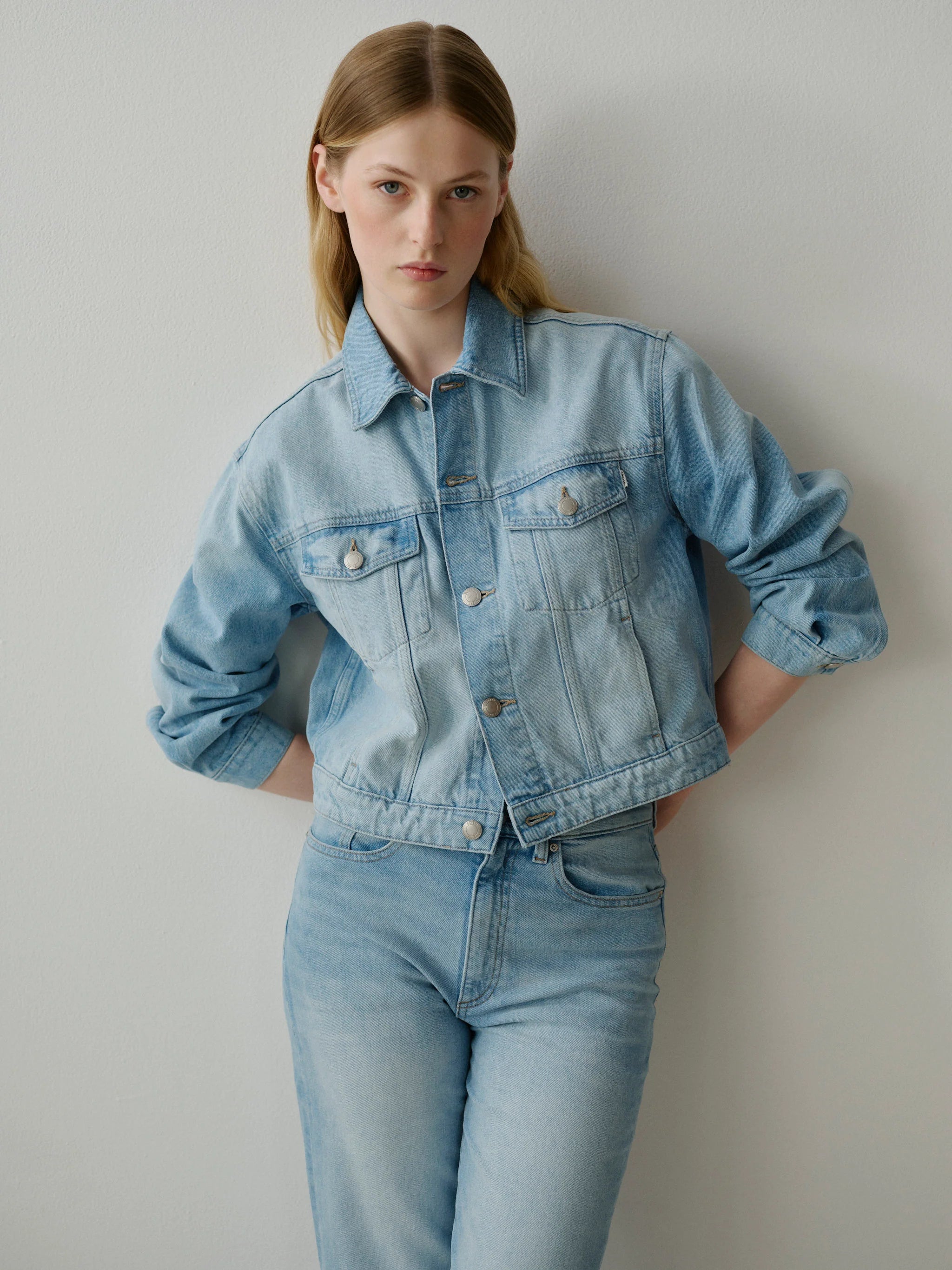 JODIE DENIM JACKET IN PRAIRE