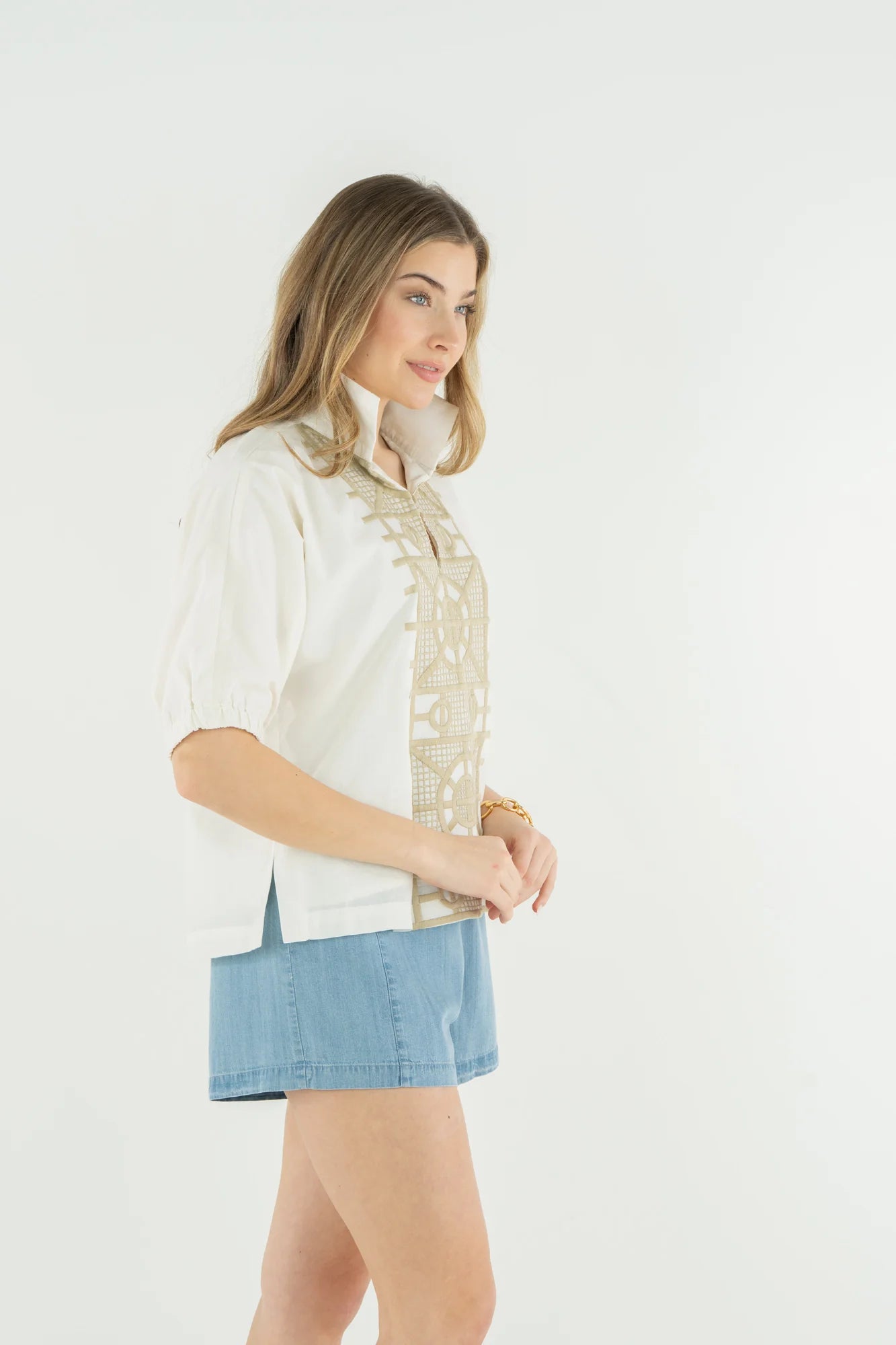 POPPY TOP IN TRELLIS