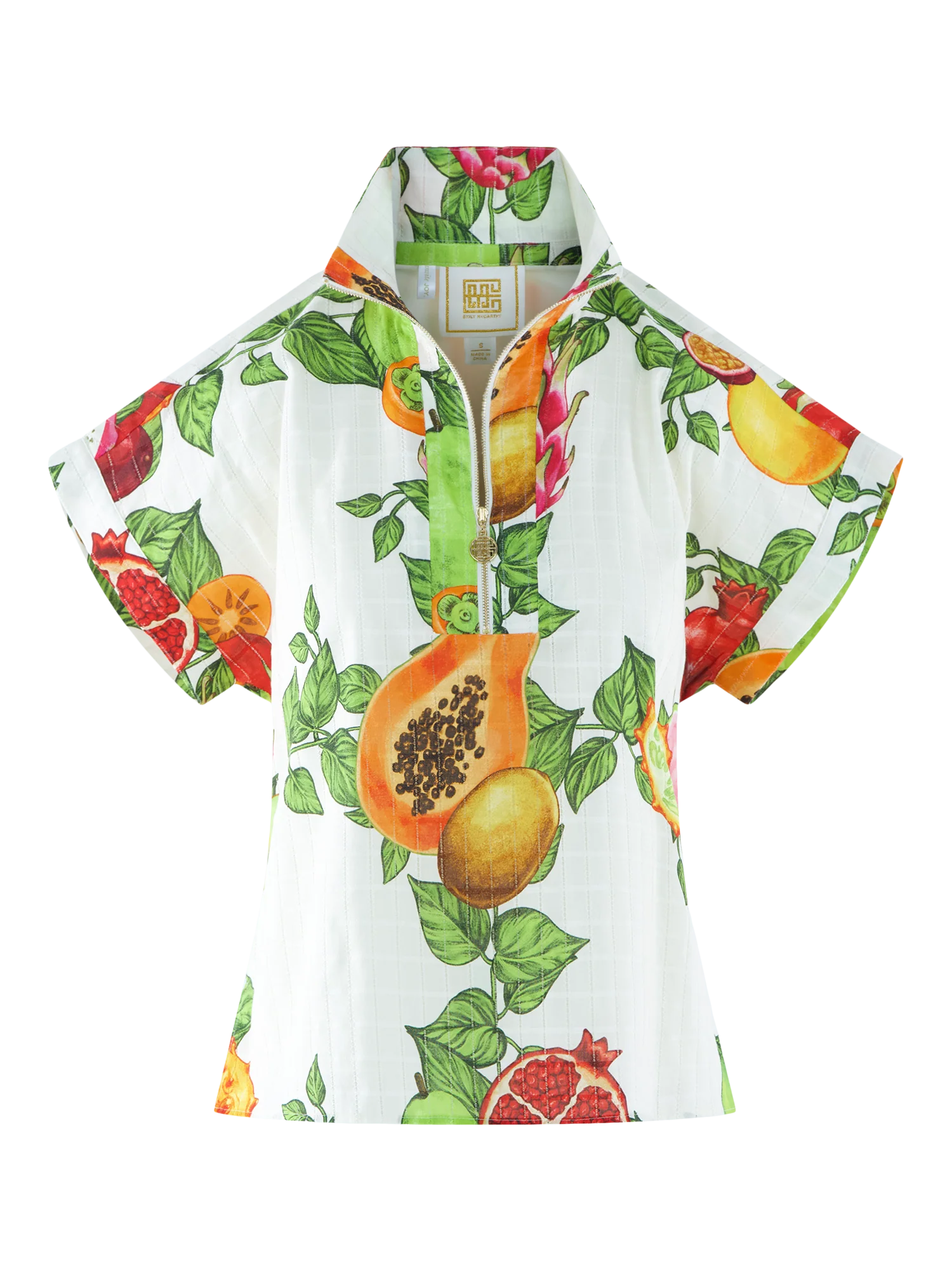 POPPY PULLOVER IN TRELLIS GROVE