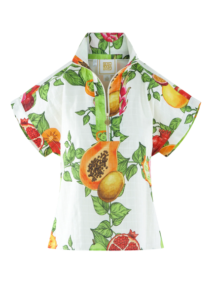 POPPY PULLOVER IN TRELLIS GROVE