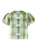 ISABELLA TOP IN GINGHAM