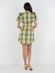 BRITT DRESS IN GINGHAM