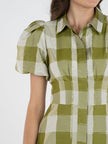 BRITT DRESS IN GINGHAM