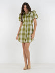 BRITT DRESS IN GINGHAM
