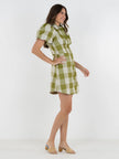 BRITT DRESS IN GINGHAM