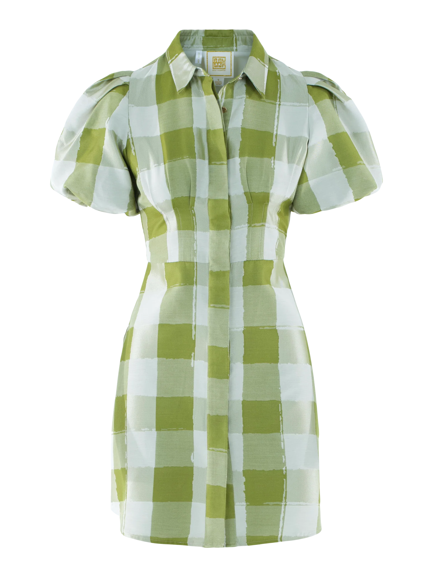 BRITT DRESS IN GINGHAM