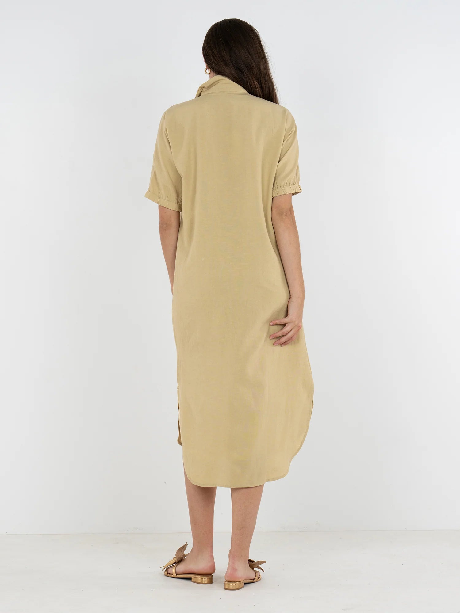 POPPY CAFTAN IN TRELLIS