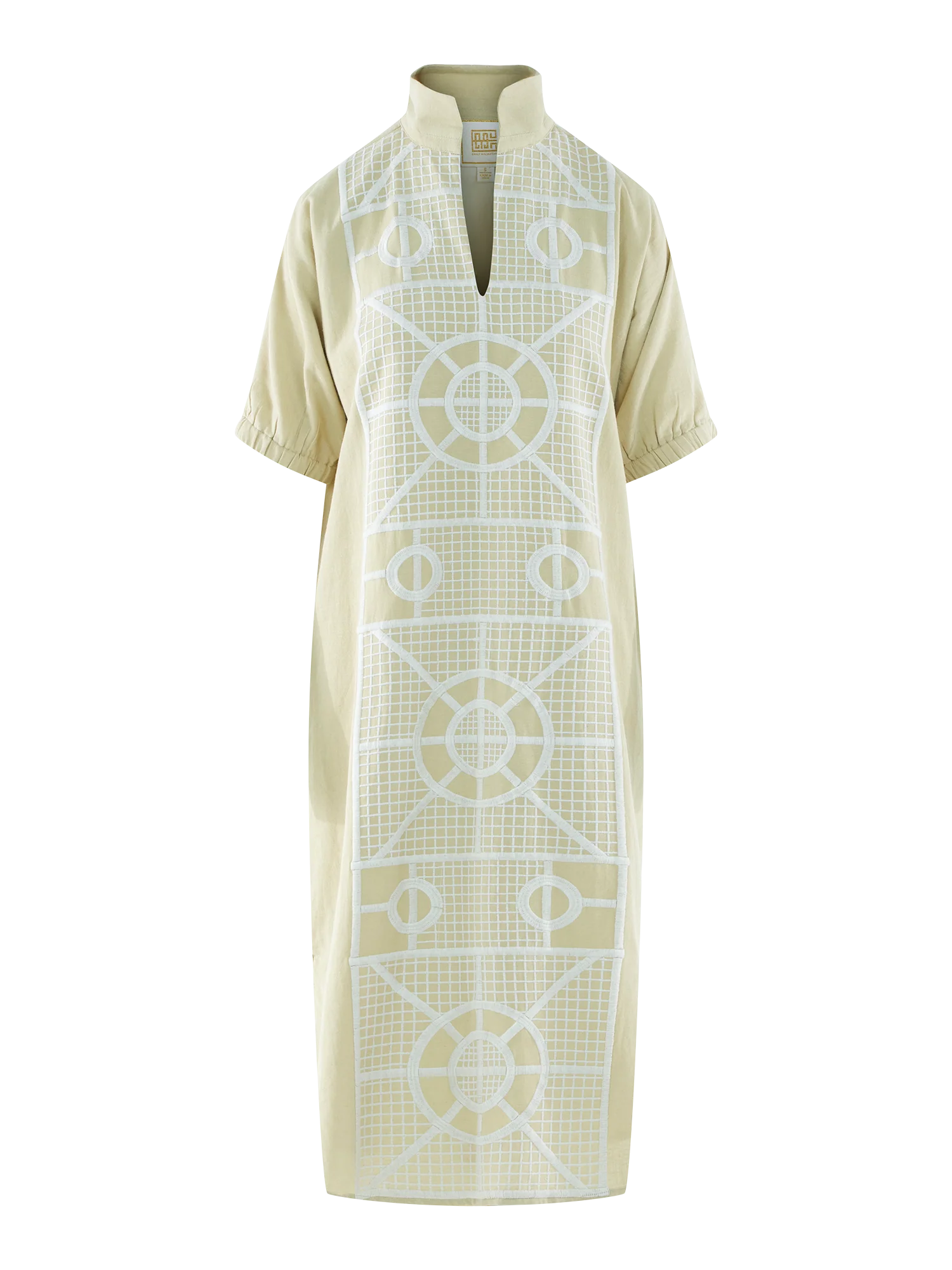 POPPY CAFTAN IN TRELLIS