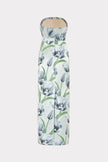 ORION TULIP JACQUARD DRESS IN BLUE