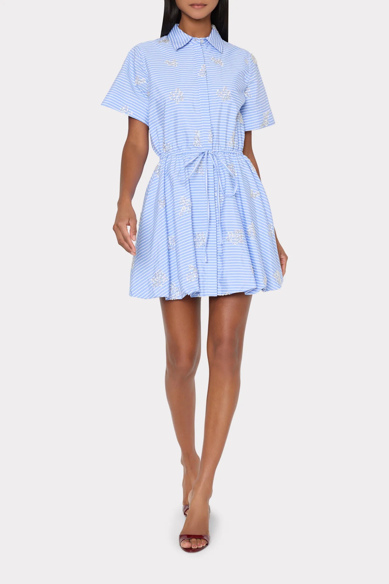 WILLA BEADED MINI DRESS
