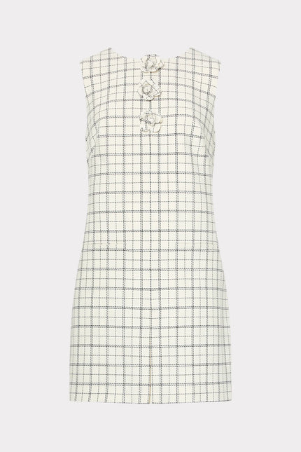 SAYLOR PLAID MINI DRESS