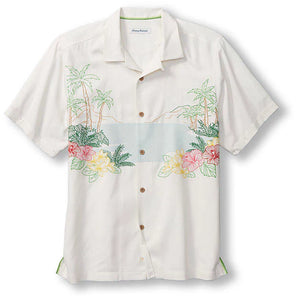 BLOOM WITH A VIEW CAMP SHIRT