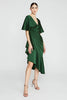 GWEN ASYMMETRICAL RUFFLE DRESS