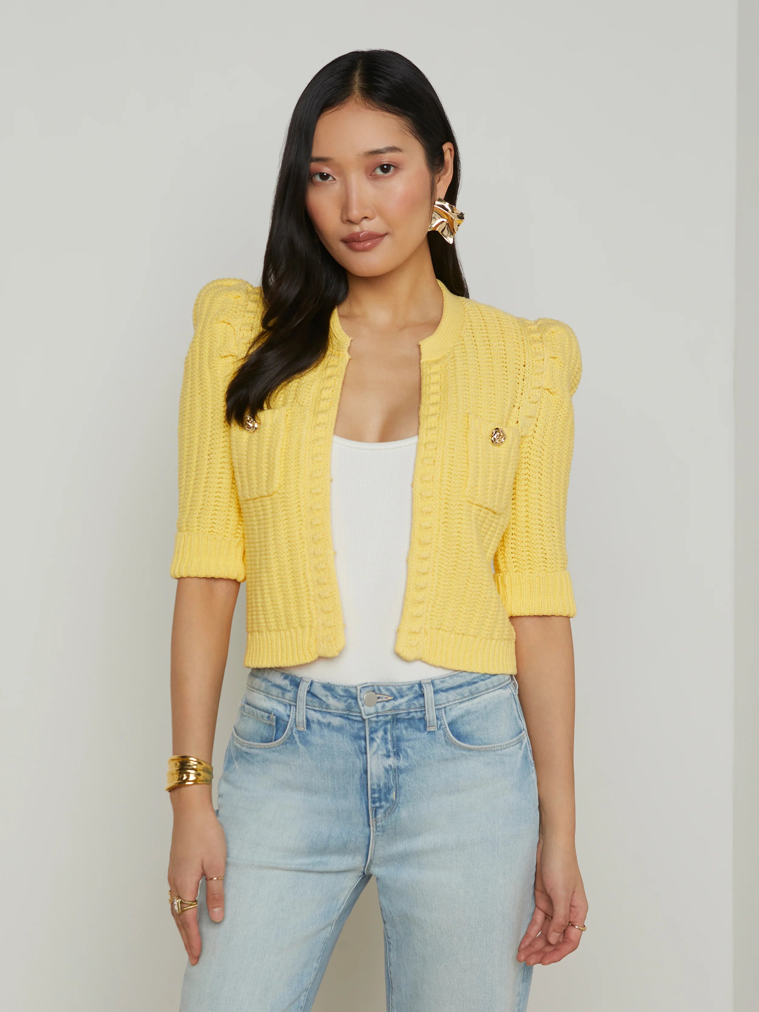 DELILAH CROPPED CARDIGAN