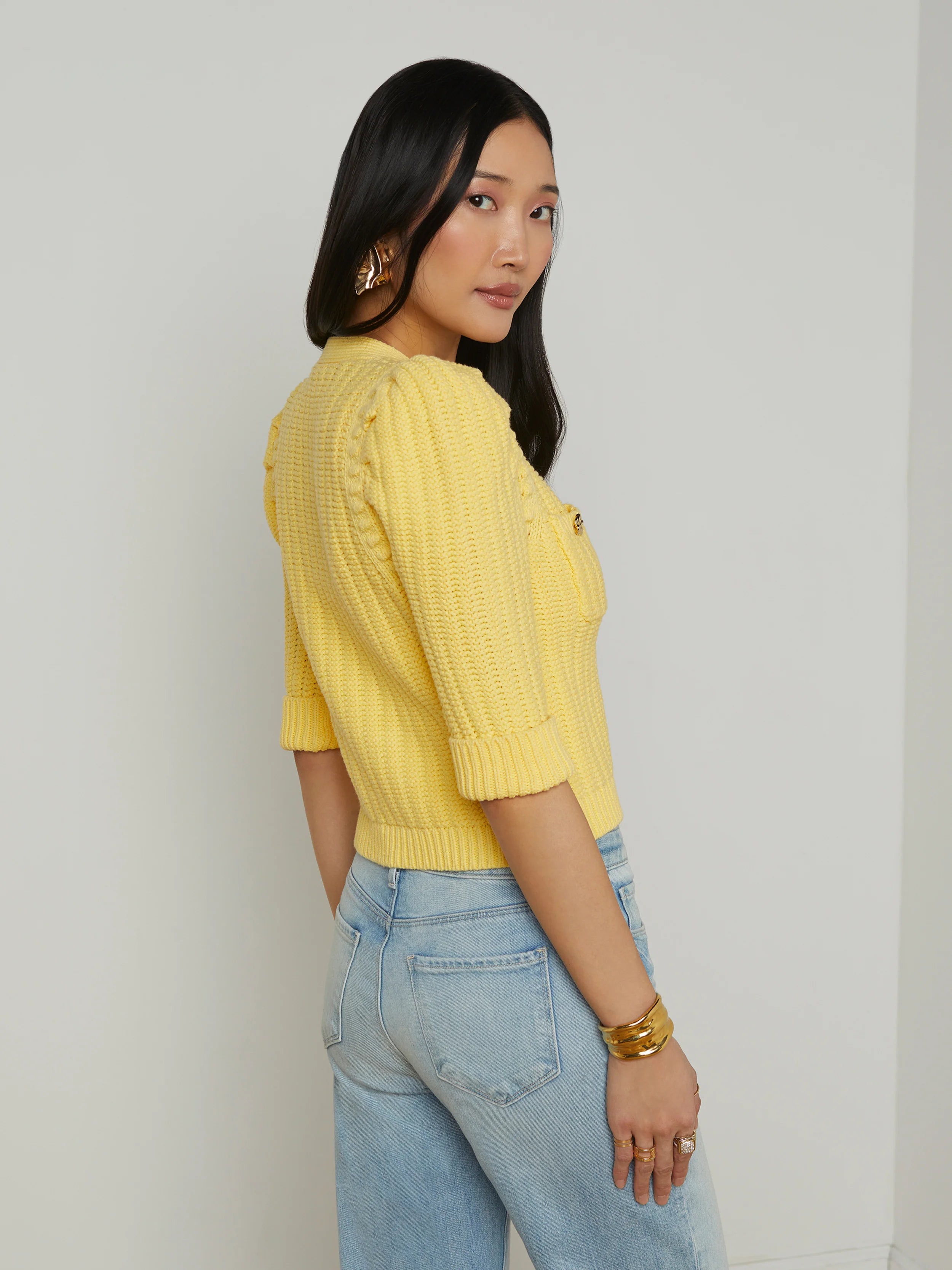 DELILAH CROPPED CARDIGAN