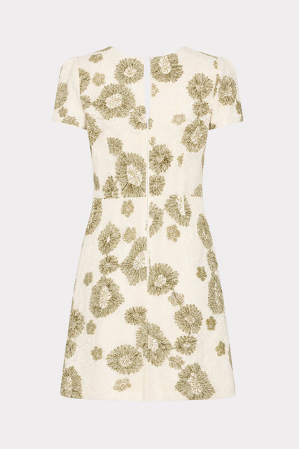 DAISY EMBROIDERED MINI DRESS